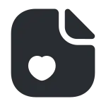 Document Favorite SVG Icon